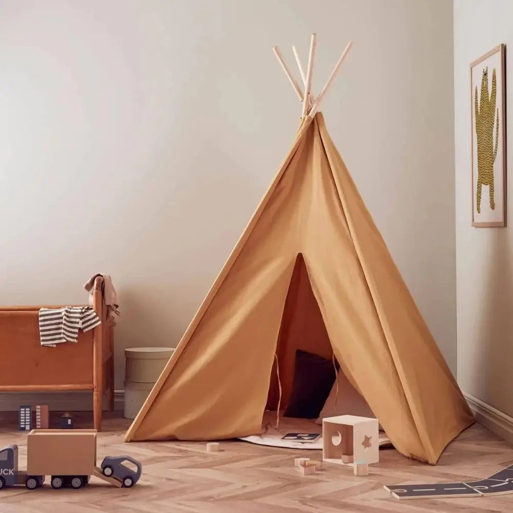 KID'S CONCEPT - Tente Tipi - Jaune 