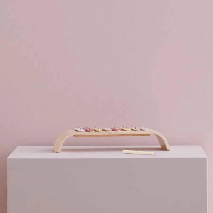 KID'S CONCEPT-Xylophone En Bois Rose-Les Petits