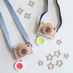 KIKO+ & GG* - Appareil Photo en Bois - Rose