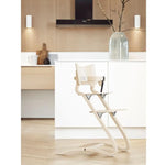 LEANDER - Chaise Haute Sans Arceau, Classic, Cérusé