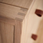 LEANDER - Commode 3 Tiroirs Linea, Chêne