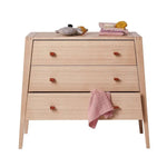 LEANDER - Commode 3 Tiroirs Linea, Hêtre