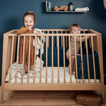 LEANDER - Lit Bébé Linea, Chêne