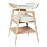 LEANDER - Table À Langer Linea Avec Matelas, Hêtre