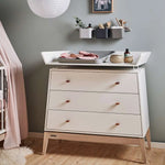 LEANDER - Table à Langer LUNA – Blanc