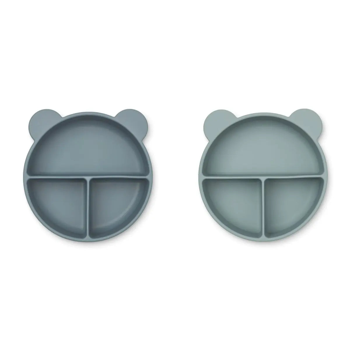 LIEWOOD - 2 Bols À Compartiment Connie - Blue Whale Mix