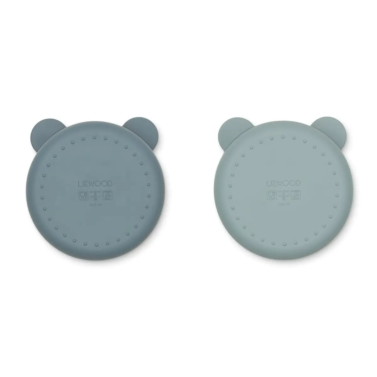 LIEWOOD - 2 Bols À Compartiment Connie - Blue Whale Mix