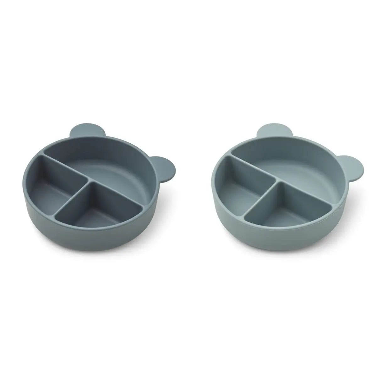 LIEWOOD - 2 Bols À Compartiment Connie - Blue Whale Mix