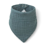 LIEWOOD - Bavoir Andrea Bandana Style En Coton Biologique - Lot De 2 - Bleu/vert