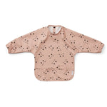 LIEWOOD - Bavoir Manches Longues Merle - Chat Rose