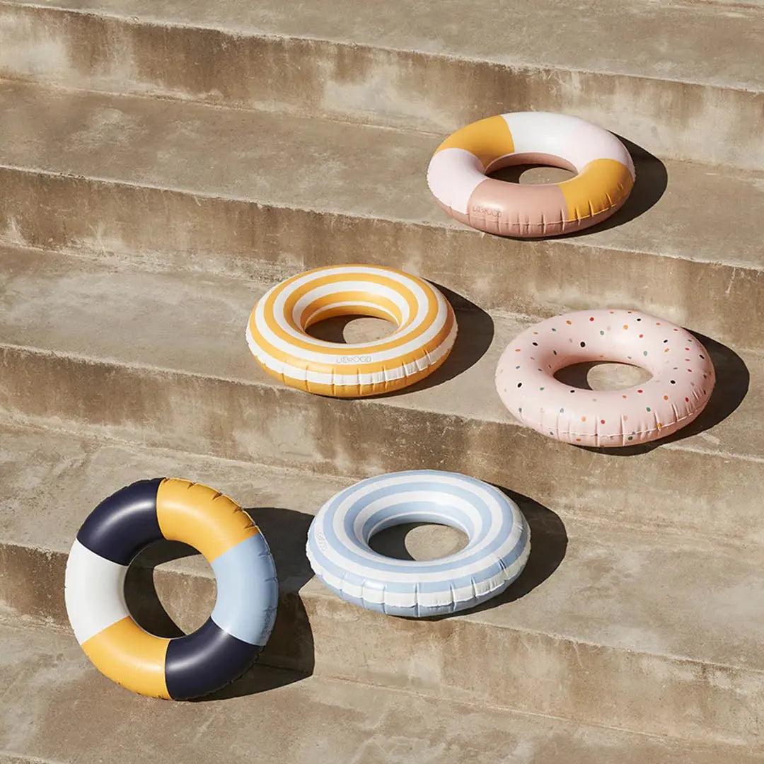 LIEWOOD - Bouée de Bain Enfant Baloo - Sea Blue/Creme de la Creme