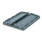 LIEWOOD - Caisse de Rangement Pliable Taille L - Bleu Baleine