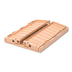 LIEWOOD - Caisse de Rangement Pliable Weston L - Rose Toscane