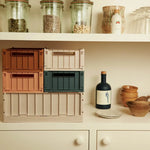 LIEWOOD - Caisse de Rangement Pliable Weston L - Sandy