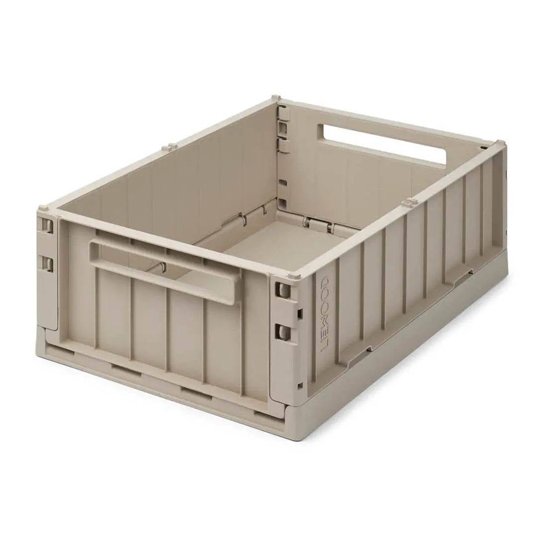 LIEWOOD - Caisse de Rangement Pliable Weston L - Sandy
