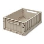 LIEWOOD - Caisse de Rangement Pliable Weston L - Sandy