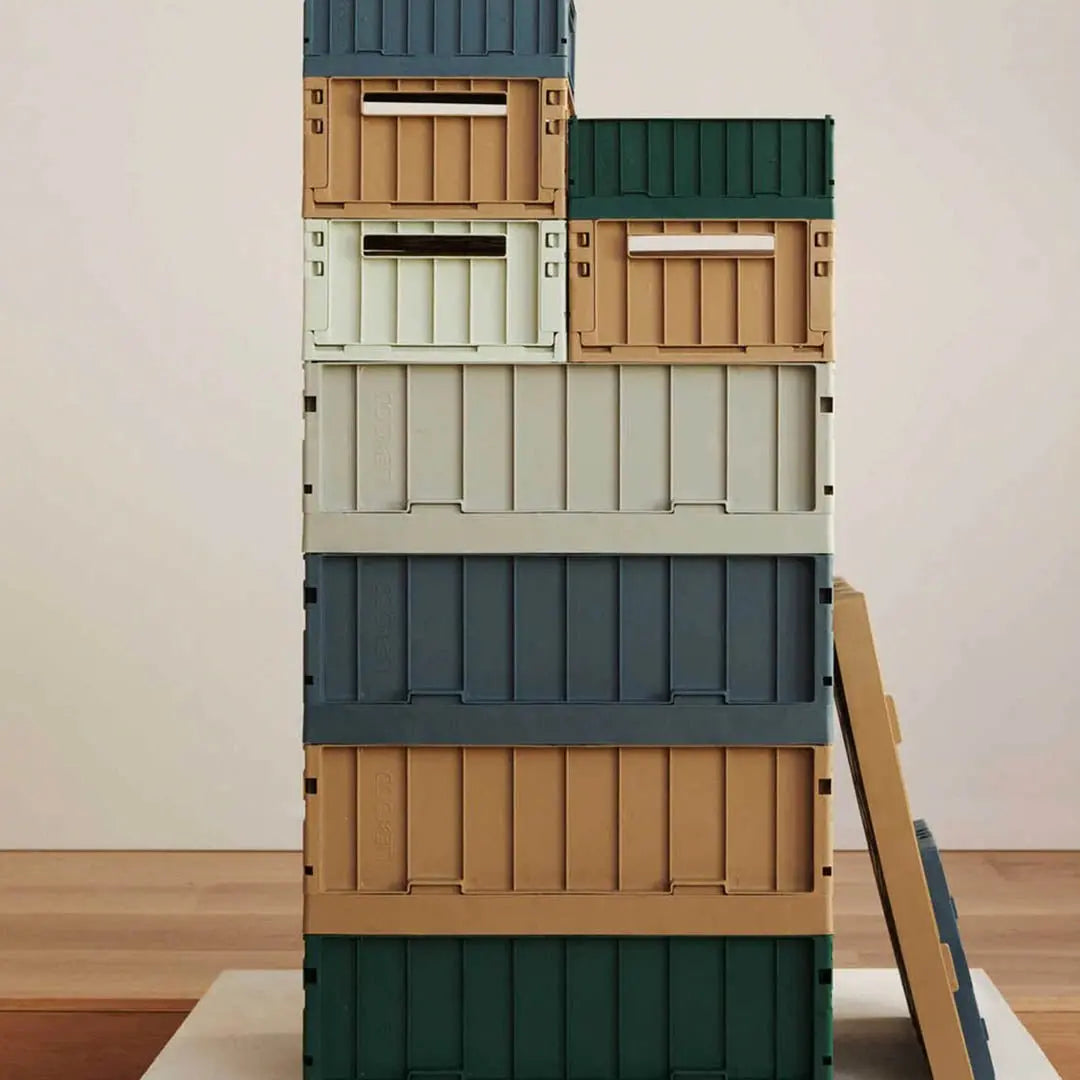 LIEWOOD - Caisse de Rangement Pliable Weston Taille L - Peppermint