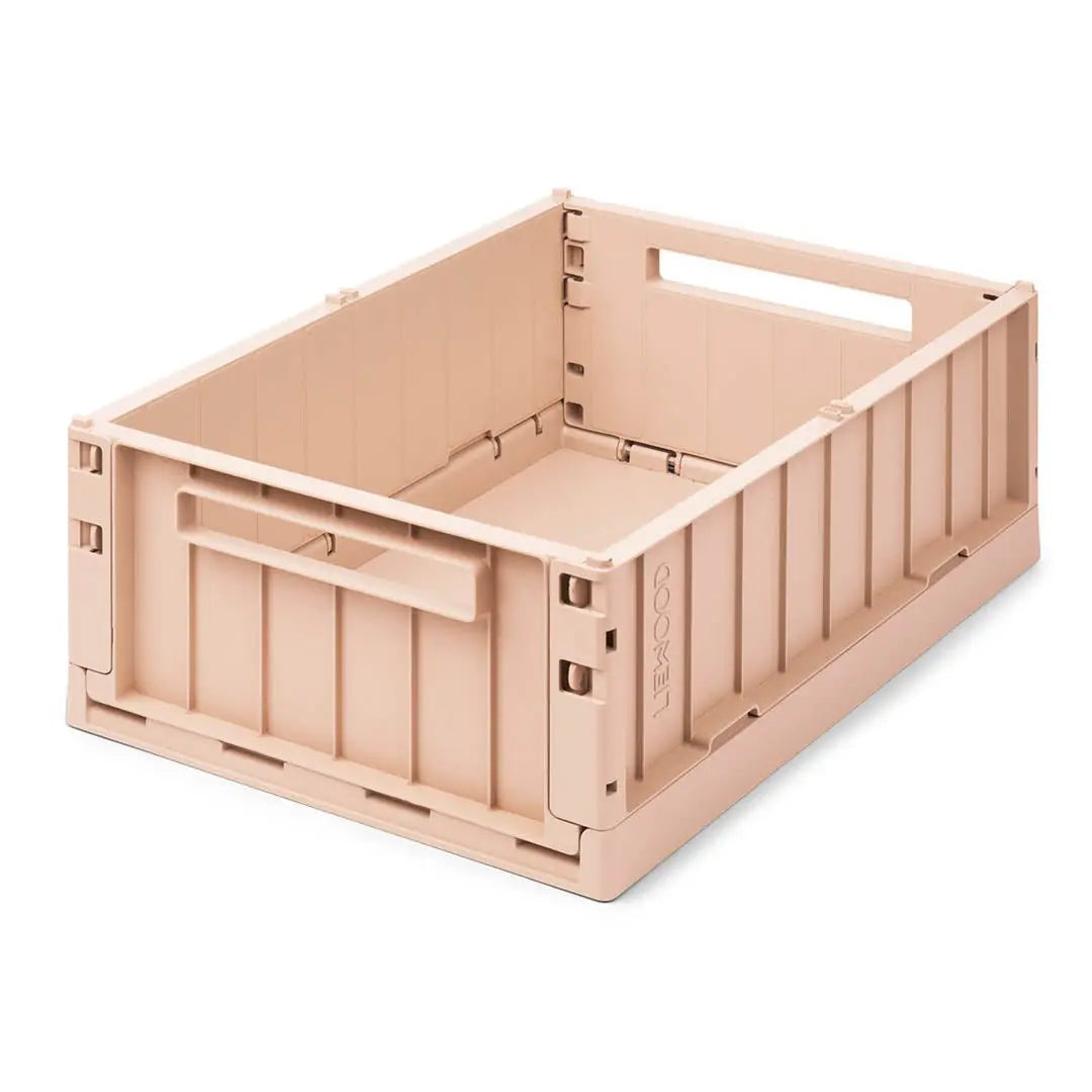 LIEWOOD - Caisse de Rangement Pliable Weston Taille L - Rose