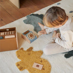 LIEWOOD - Caisse Enregistreuse En Bois Buck - Caramel