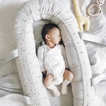 LIEWOOD - Couffin Souple à Pois en Coton Bio - Classic Dot Dumbo Grey