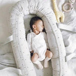 LIEWOOD - Couffin Souple à Pois en Coton Bio - Classic Dot Dumbo Grey