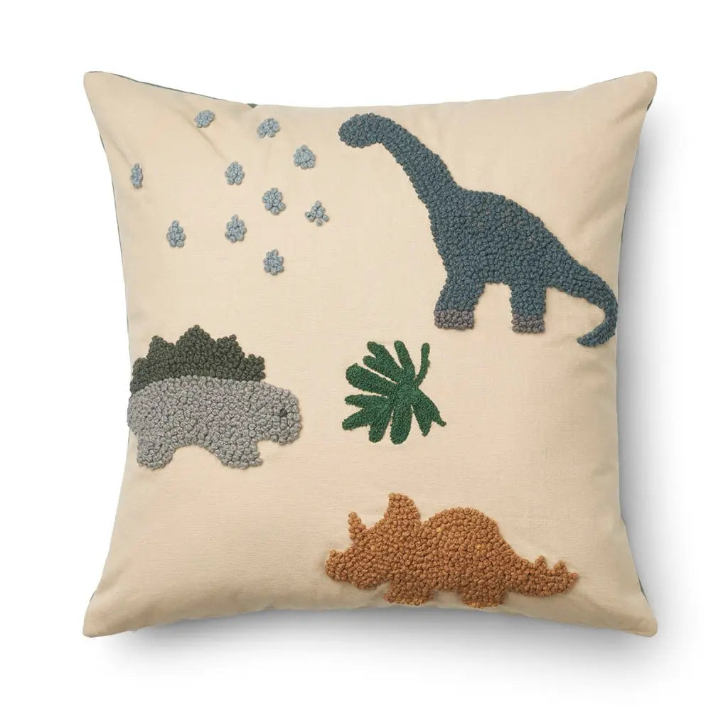 LIEWOOD - Coussin Belton - Dinosaure Dino Mix