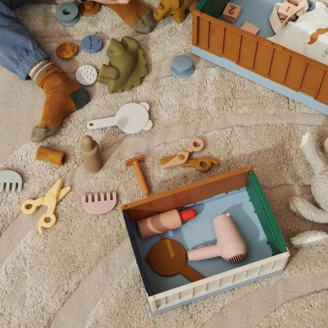 LIEWOOD - Ensemble De Coiffure Whitney - Mélange Rose/Moutarde