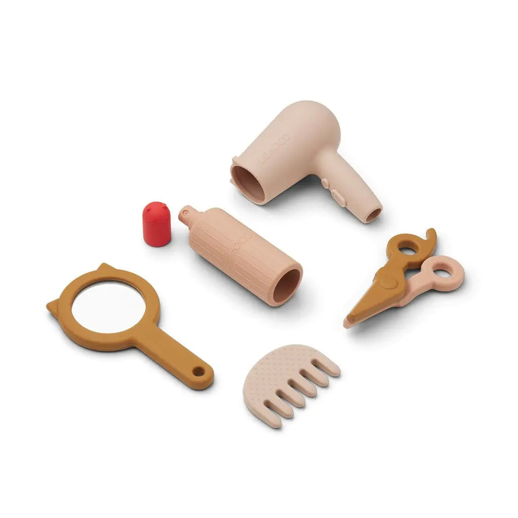 LIEWOOD - Ensemble De Coiffure Whitney - Mélange Rose/Moutarde