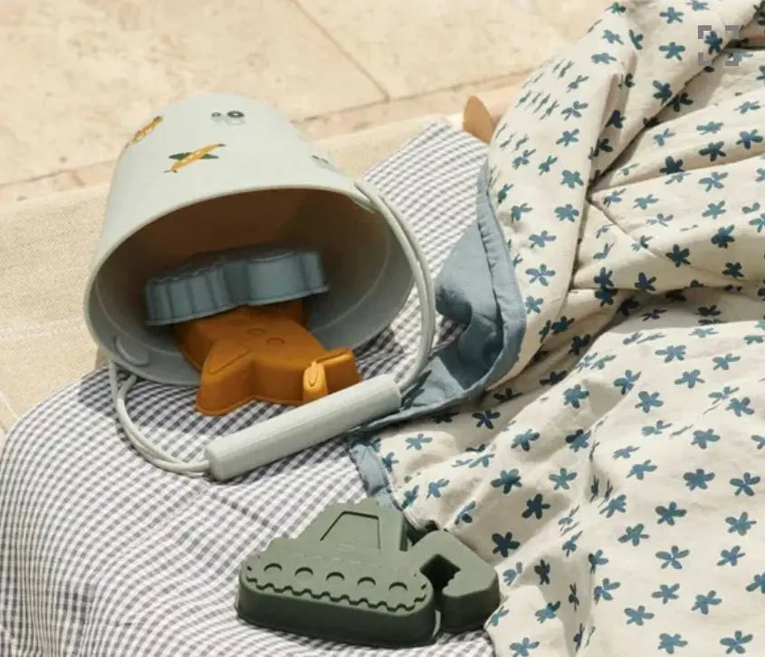 LIEWOOD - Ensemble de Plage Dante - Vehicles / Dove Blue