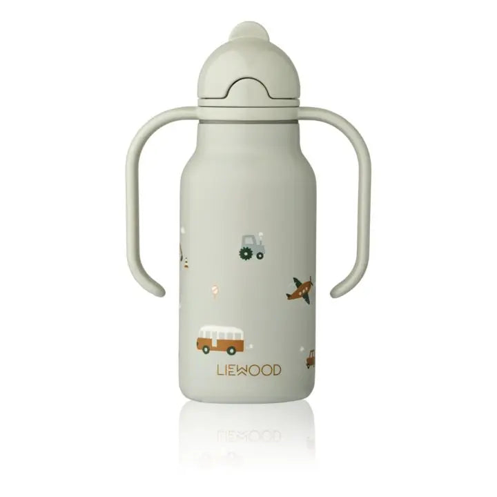 LIEWOOD - Gourde En Acier Inox Kimmie 250 Ml - Véhicules/Dove Blue Mix