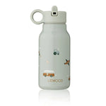 LIEWOOD - Gourde En Acier Inoxydable Falk 250 Ml - Véhicules/dove Blue Mix