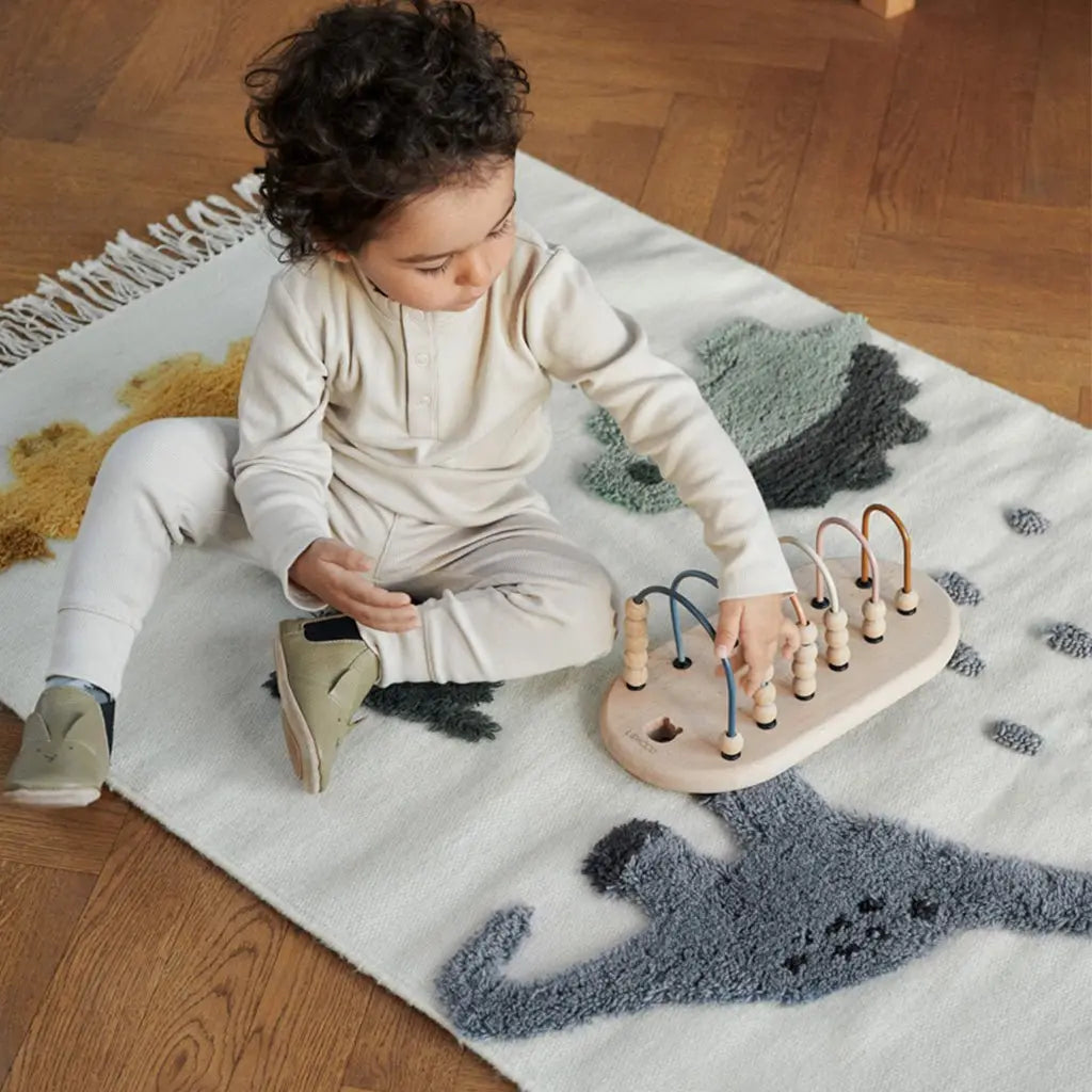 LIEWOOD - Grand Tapis Bent - Dinosaure