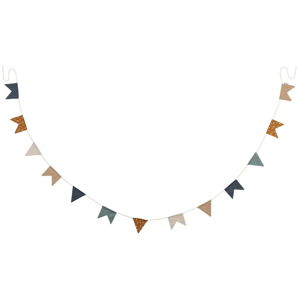 LIEWOOD - Guirlande Chaîne Drapeaux Happi - Bleu Multi