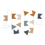 LIEWOOD - Guirlande Chaîne Drapeaux Happi - Bleu Multi