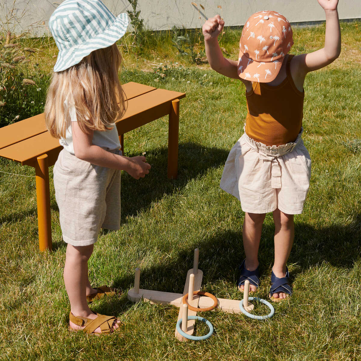 LIEWOOD - Jeu De Lancer d'Anneaux Ivan - Peppermint Multi Mix