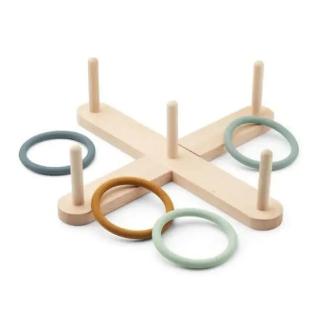 LIEWOOD - Jeu De Lancer d'Anneaux Ivan - Peppermint Multi Mix