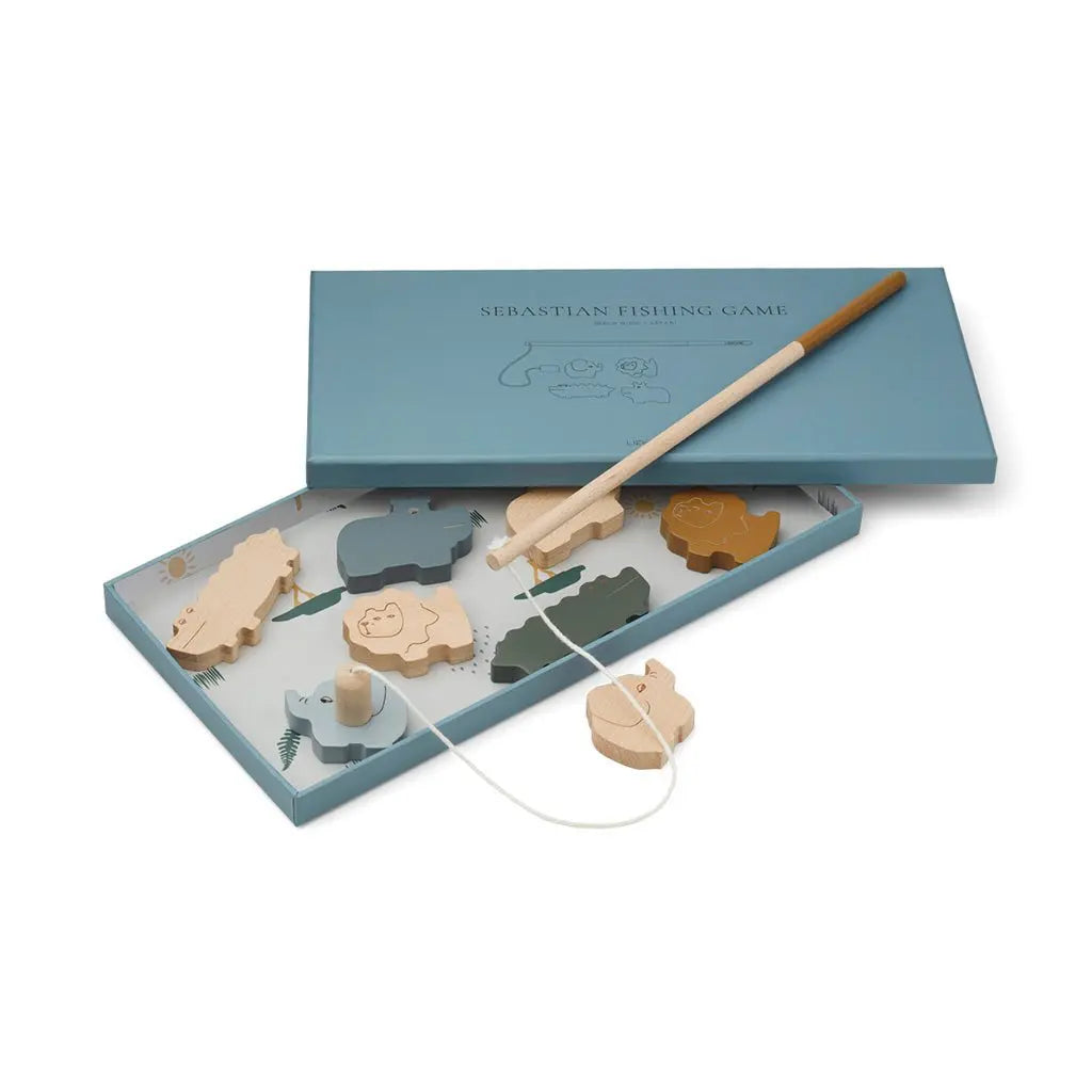 LIEWOOD - Jeu De Pêche En Bois Sebastian