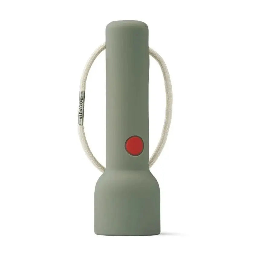 LIEWOOD - Lampe De Poche Gry En Silicone - Apple Red / Faune Green Mix