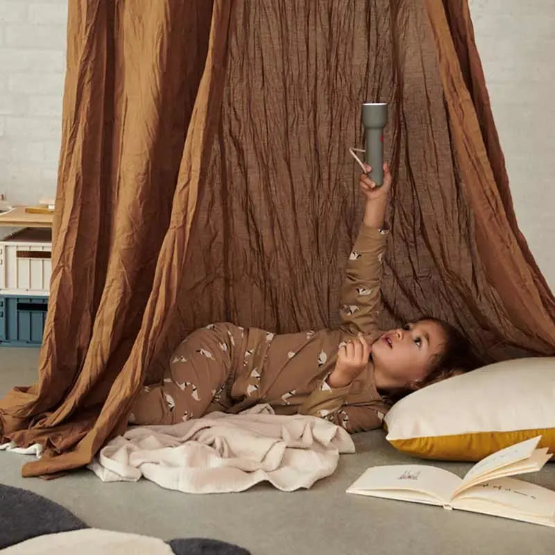 LIEWOOD - Lampe De Poche Gry En Silicone - Apple Red / Faune Green Mix