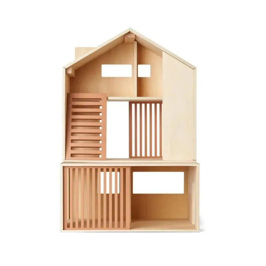 LIEWOOD - Maison De Poupée Mirabelle En Bois Tuscany Rose