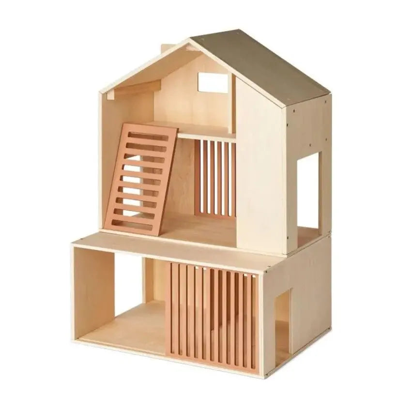 LIEWOOD - Maison De Poupée Mirabelle En Bois Tuscany Rose