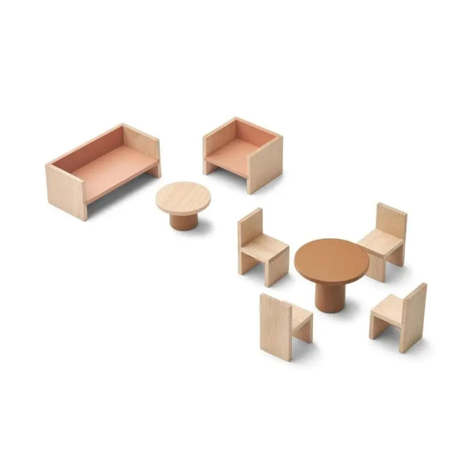 LIEWOOD - Mobilier De Maison De Poupée Gillian - Rose Mix