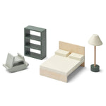 LIEWOOD - Mobilier De Poupée Amanda - Chambre - Hunter Green Mix