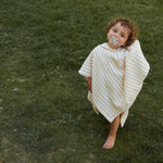 LIEWOOD - Paco Poncho - Jojoba Jaune/blanc - Coton Bio