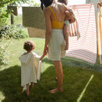 LIEWOOD - Paco Poncho - Jojoba Jaune/blanc - Coton Bio