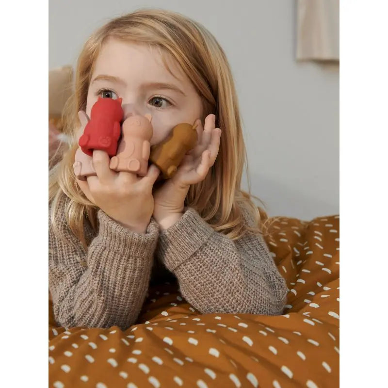 LIEWOOD - Parure De Lit Ingeborg Junior - Graphic Stroke / Golden Caramel