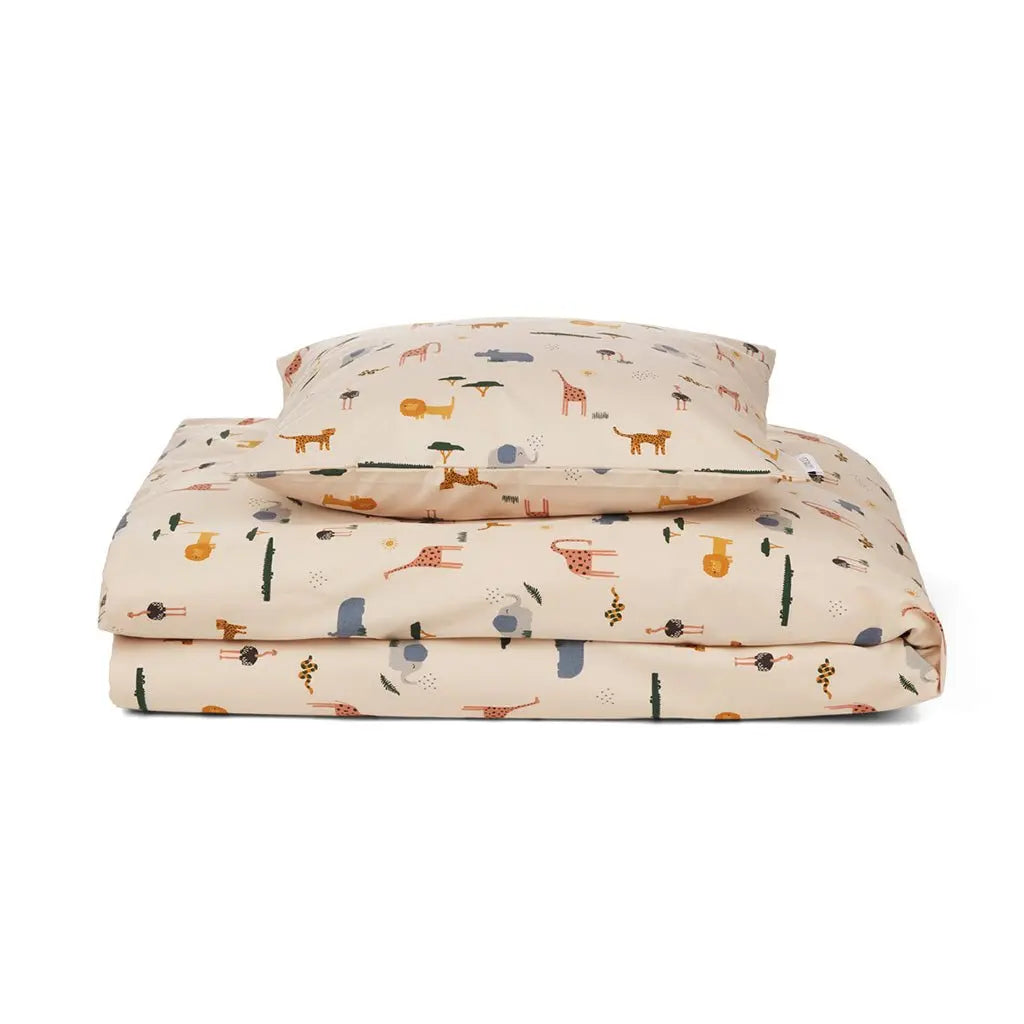 LIEWOOD - Parure De Lit Ingeborg Junior - Safari