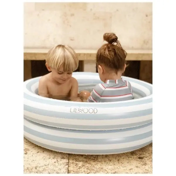 LIEWOOD - Piscine Gonflable Leonore Raures - Sea blue / Creme de la Creme