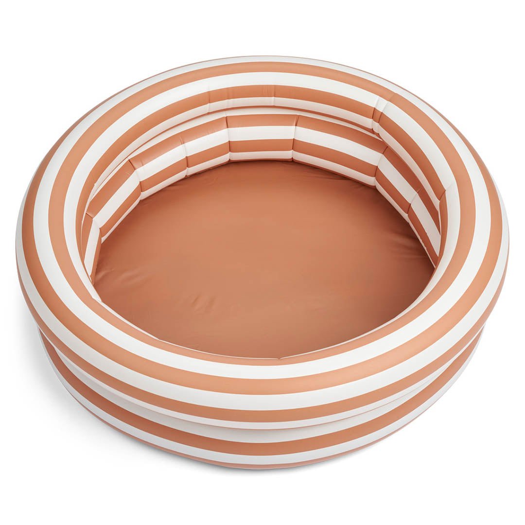 LIEWOOD | Piscine Gonflable Leonore - Rayure Rose Toscane – Les Petits