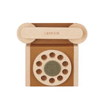 LIEWOOD - Selma Classic Vintage Téléphone En Bois - Caramel